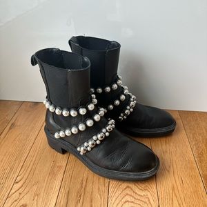 Zara Studded Moro Boots